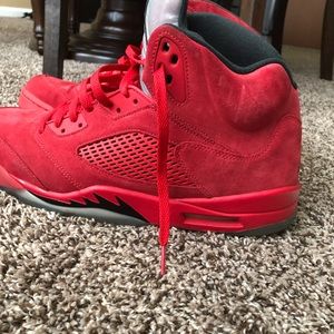 Red Jordan’s size 13